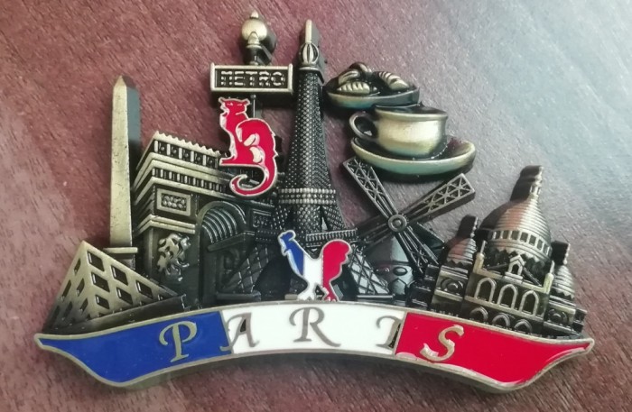 D4 - Magnet frigider - tematica turism - Franta - 2