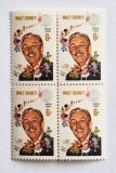 4 timbre Statele Unite bloc de 4 val. MNH 1968 Walt Disney _ Scott 1355