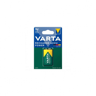 Varta acumulator tip 9V 26,5 mm x 17,5 mm x h 48,5mm 200mA cod 56722 (10/50) foto