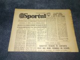 ZIARUL SPORTUL 22 OCTOMBRIE 1982