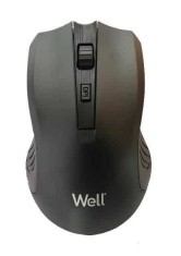 Mouse WELL MW103 Wireless Negru foto