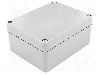 Carcasa ABS, 90mmx115mmx55mm, IP65, GAINTA - G 311