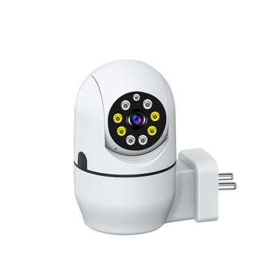 Camera de Supraveghere ambrasmart HD 360&amp;deg;, Wireless WiFi, cu Vedere Nocturna, Interfon Vocal si Detectie a Miscarii, Conectare la priza, pentru Interi foto