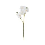 Floare decorativa artificiala, Orhidee, Alb, 35 cm, ATU-089887, Oem