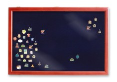 Vitrina expunere medalii decoratii militare pini insigne de rever - XXL