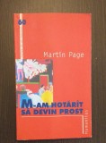 M-AM HOTARAT SA DEVIN PROST - MARTIN PAGE, Humanitas