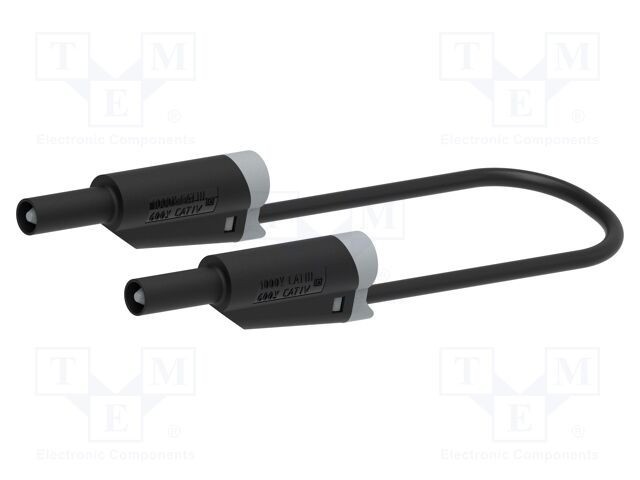 Cablu de măsurare 12A cu mufă banană 4 mm - ELECTRO-PJP