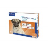 ANTIPARAZITAR EXTERN PENTRU CAINI EFFIPRO DUO DOG 67MG 20MG 0,67ML 4PIP