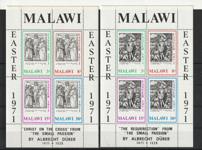 Pictura,Paste 1971,Durer,Malawi..