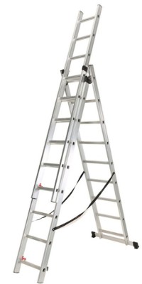 Scara multifunctionala 3x9 din aluminiu ROTOR KME309 Innovative ReliableTools foto