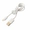 Cablu USB A mufa, USB B micro mufa, USB 2.0, lungime 0.6m, alb, Goobay - 96192