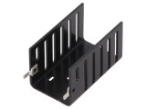 Radiator Negru TO220 42.6x25x25mm