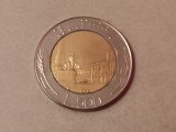 M3 C50 - Moneda foarte veche - Italia - 500 lire - 1988