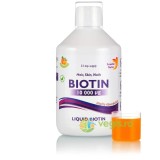 Biotina Lichida 10000mcg pentru Par, Piele, Unghii si Energie 500ml