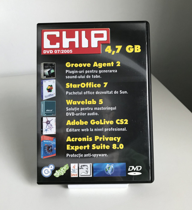 DVD CHIP - DVD de la Revista Chip - Iulie 2005