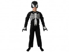 Costum carnaval Spiderman negru (pentru baieti) foto