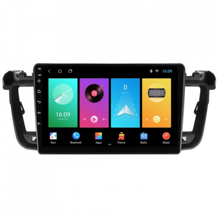 Navigatie dedicata cu Android Peugeot 508 I 2010 - 2018, 2GB RAM, Radio GPS