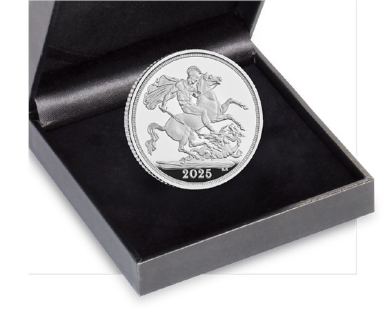Marea Britanie - Prmul SOVEREIGN din Argint - Royal Mint 2025