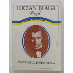 LUCIAN BLAGA, POEZII, CARTEA PENTRU ELEVI de ROMUL MUNTEANU si FLOREA GHITA, 1984