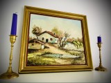 Tablou semnat George Ștefănescu R&acirc;mnic - UNICAT, Peisaje, Ulei, Art Nouveau