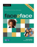 Face2face Intermediate Workbook with Key - Paperback brosat - Nicholas Tims , With Chris Redston , Gillie Cunningham - Art Klett