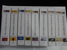 PROVERBELE ROMANILOR - IULIU ZANNE - 9 volume ( de la 2 la 10 )