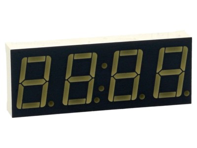 Afișaj LED 7 Segmente 14mm 4 Digits Roșu foto