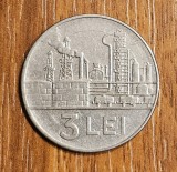 Cumpara ieftin Moneda 3 Lei 1966 RSR Romania, Numismatica