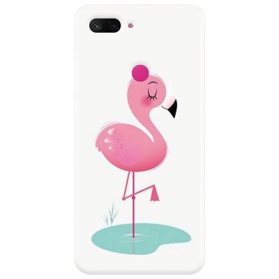 Husa silicon pentru Xiaomi Mi 8 Lite, Flamingo Pink foto