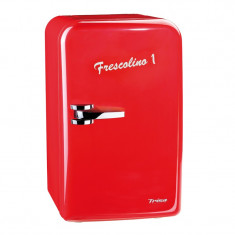 Mini frigider Frescolino Trisa, 17 l, 50 W, Rosu foto