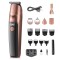 Set aparat de tuns fara fir RAF, 5W, 19 accesorii, incarcare USB Type C si suport