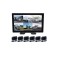Sistem avansat de monitorizare 360 si asistenta la condus pentru vehicule de mari dimensiuni, monitor 10.1 inch, 6 x camere, 12V-24V DC, camioane, rul