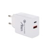 Incarcator Retea USB A + Tip C, 2.4A, Quick Charge 3.0