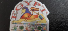 XG Magnet frigider - tematica turistica - Egipt (metalizat)