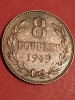 8 doubles 1949 Guernsey , Tiraj = 230.000, stare UNC [poze]. Discount conform descriere [10 - 20 %. Vezi descrierea.]., Europa