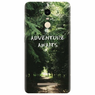 Husa silicon pentru Xiaomi Remdi Note 3, Adventure Awaits Forest foto