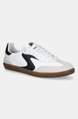 Skechers sneakers din piele HOTSHOT femei, culoarea alb, 185232