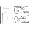 Kit reparatie carburator Keihin FCR MX Honda CRF 450R X 02- 08, Kawasaki KX 250F 450F 04- 08
