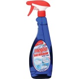 Degresant Spray Baie MEGLIO, 750ml - Anticalcar, Igienizare, Zero Halou, Curatare Usoara, Recipient Eco