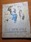 Carte pentru copii - momente si schite - ion luca caragiale - din anul 1966