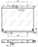 NRF 519524 EASY FIT Radiator, racire motor