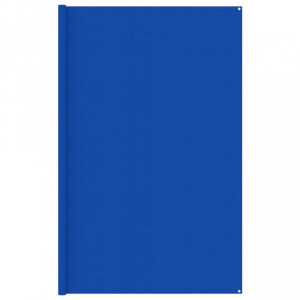 Covor pentru cort, albastru, 300x500 cm, HDPE, vidaXL | Okazii.ro