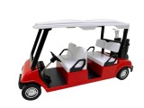 Macheta masina Golf 1:20 replica metal pentru teren de golf 4 locuri
