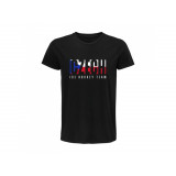 Echipa națională de hochei tricou de dama Czech Republic Flag black - S