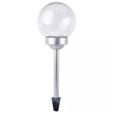 Lampa solara LED glob, plastic H 44.4 cm D 20 cm