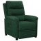 Gossi fotoliu rabatabil, verde inchis, material textil
