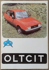 Brosura promovare automobil Oltcit foto