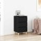 vidaXL Dulap de noapte Stejar negru 40 x 35 x 70 cm Lemn compozit 863429