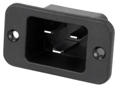 Conector Alimentare AC Soclu Tată 16A IEC 60320 C20 foto