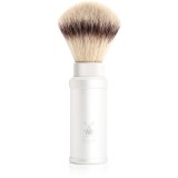 M&uuml;hle TRAVEL Silvertip Synthetic Pamatuf pentru barbierit White 1 buc